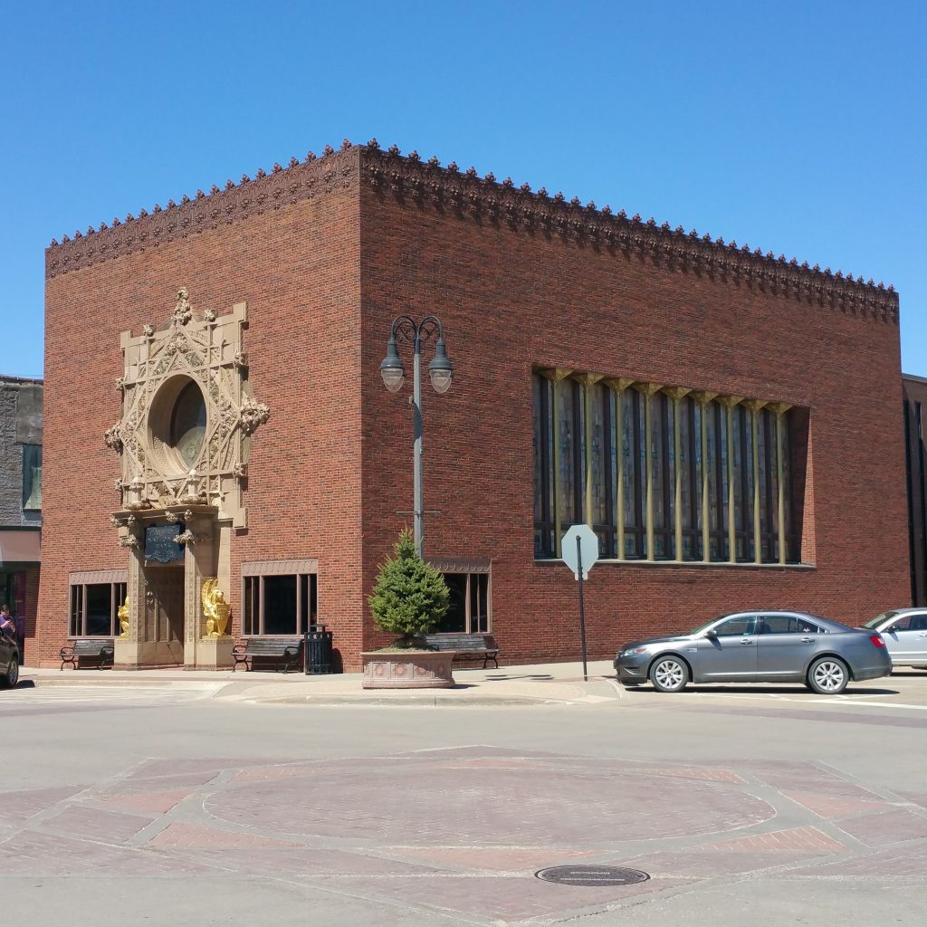 This Sullivan bank is a study in ornamentation.